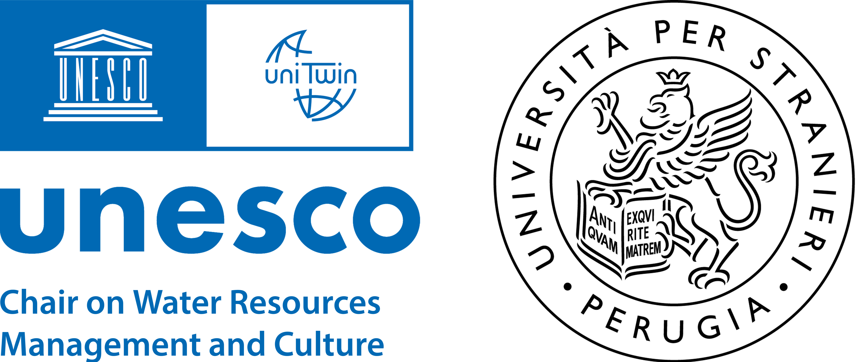 Unesco Chair on Water Resources Management and Culture Logo
