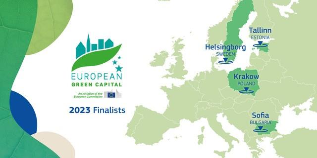 European Green Capital 2022 finalists