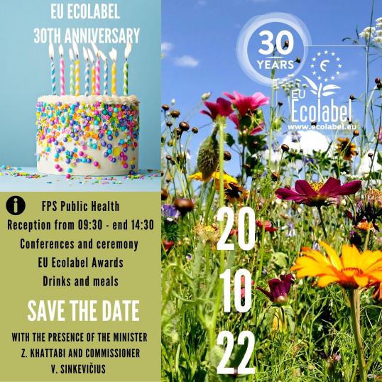 Eu Ecolabel event, Save the date, 20 October 2022