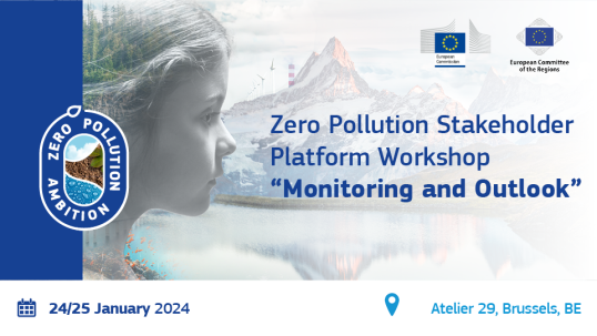 Banner of the Zero Pollution Stakeholder Platform Workshop