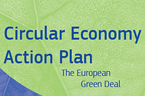 Text stating circular economy action plan 