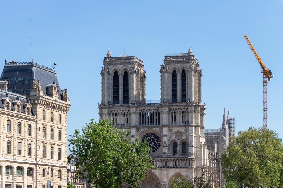 Lead fallout fingerprint of the Notre-Dame de Paris fire uncovered