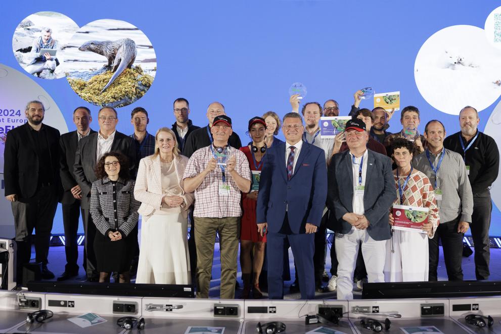 Natura 2000 Award ceremony group picture