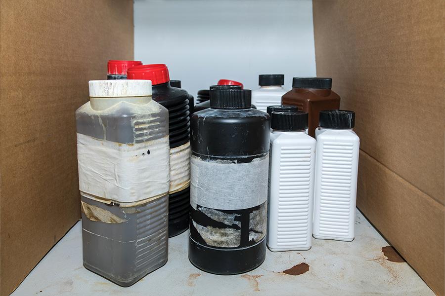 Household chemical waste | Photo by CrispyMedia via Adobe Stock