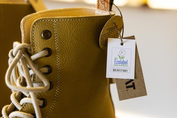 Circular economy and sustainable footwear - Kavat’s shop and recycling centre in Sweden