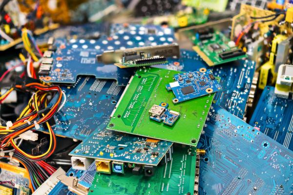 E-waste: chemical processing without heat may offer efficient method of recovering metals from end-of-life products